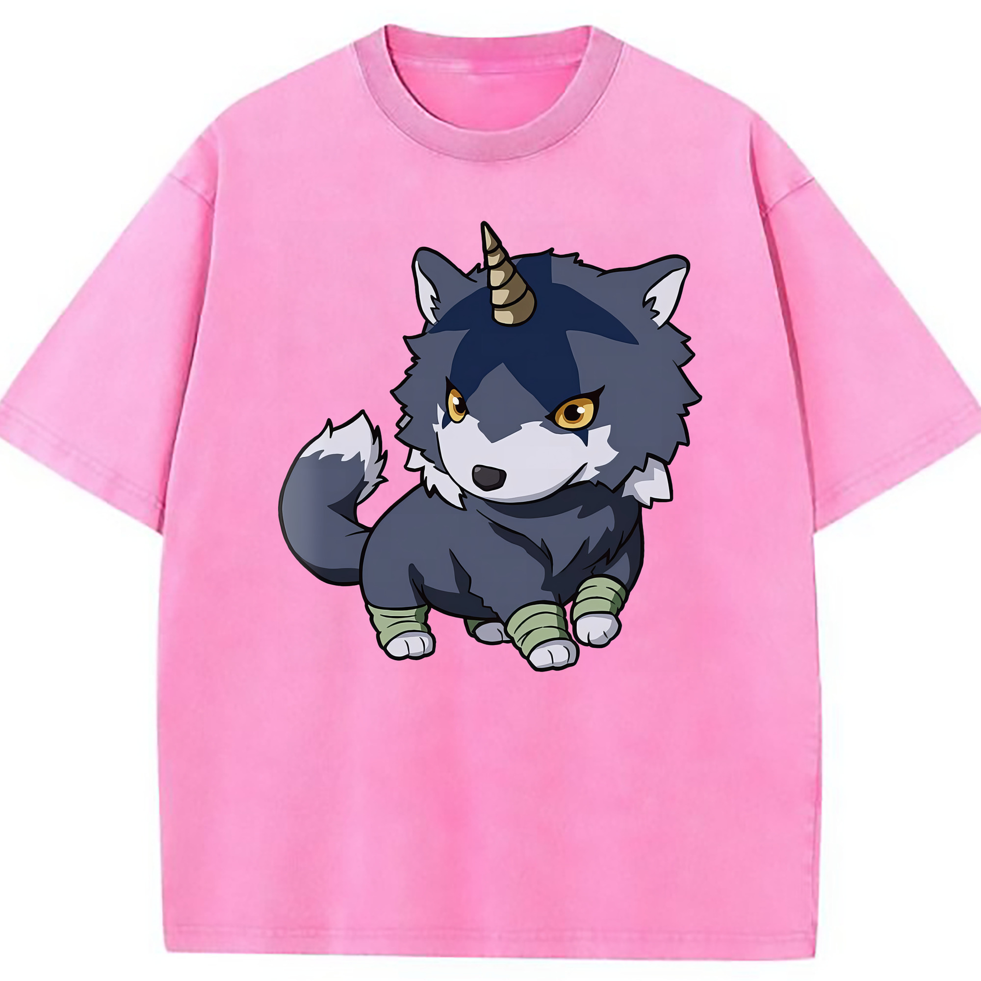 （画像用） 転スラ Regarding Reincarnated to Slime 綿100% ヴィンテージ風 半袖Tシャツ（フロントプリント）
